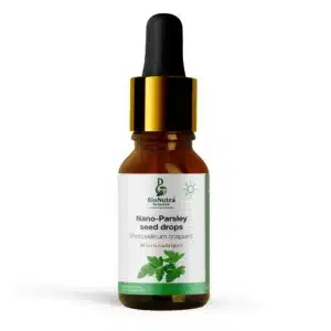 Nano Parsley seed micronutrient extracts drops, rich in vitamin K2, nutrition drops, vegan- vegetarian, dietary/ food supplement, bioavailable active micro nutrient, nutrition drops-15ml
