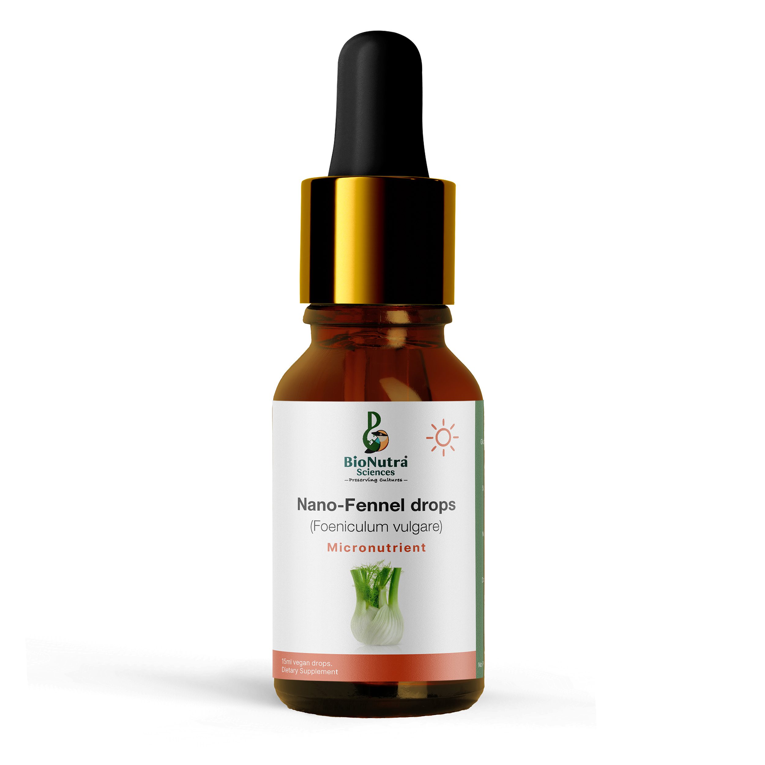 Nano Fennel seed micronutrient drops-vegan supplement